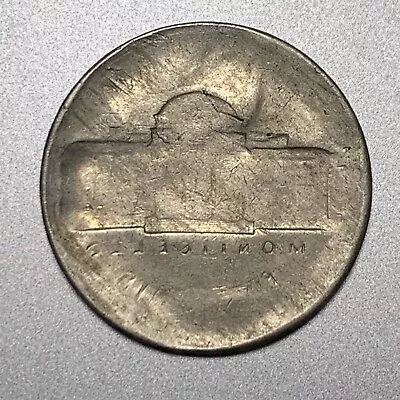 $269 • Buy Beautiful San Francisco Mint Brockage Error Jefferson Nickel, STEPS!