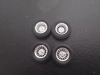 AMT ERTL 1/25 1965 Pontiac GTO Convertible  Model Car Kit Mag Wheels Tires Set • $15