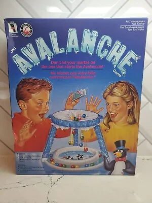 Rare Vintage 1990 Avalanche (Thin Ice) Marble Game Playtoy Industries Board Game • $29.55