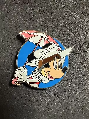 Dapper Minnie Mouse Holding Umbrella Disney Pin • $10