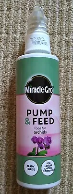 2x Miracle-Gro Grow Ready To Use Pump & Feed Orchid Plant Food Supplement 200 Ml • £13.50