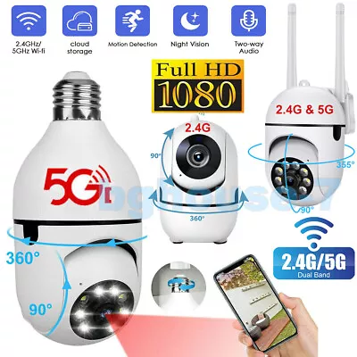 Wireless Wifi Security Camera System Night Vision IP PTZ Cam HD 1080P In/Outdoor • $12.92