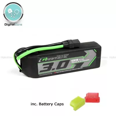 RC Battery Turnigy Graphene 3000mAh 3S 11.1V 4S 14.8V 6S 22.2V 75-150C LiPo XT90 • £29.89