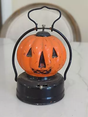 Vintage 1960’s Pumpkin Halloween Battery Operated Lantern  • $49.99