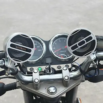 Waterproof Motorcycle ATV UTV Bike Audio System Handlebar FM Radio IPod Stereo • $88