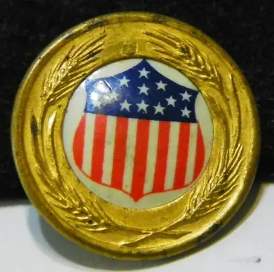 Vintage WWI US FOOD ADMINISTRATION Ration Staff PIN Badge13 Stars Stripes Shield • $40