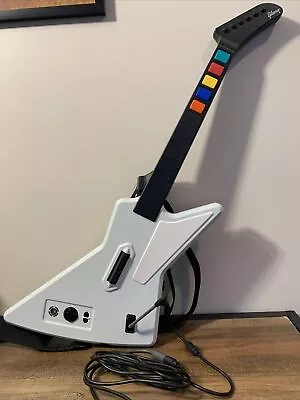 XBOX 360 Guitar Hero X-Plorer Guitar Controller Mod-95055 RedOctane Wired TESTED • $139.99