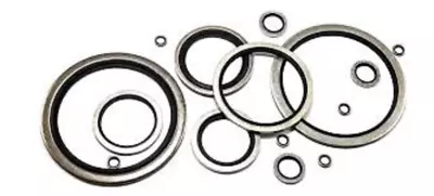 Metric  Dowty Hydraulic Washer Washer Bonded Seal Self Centering 8mm-30mm • £2.99