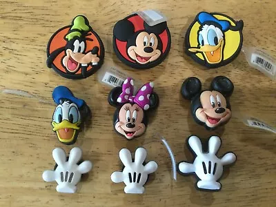 Disney Mickey Goofy Donald Large Head Authentic Jibbitz Charm Fit Crocs Holes • $10