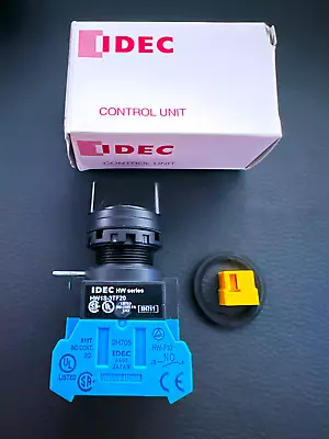 HW1S-3TF20 IDEC 3 Position Selector Switch DPST-NO 110V 10A AC 8A DC • $19.42