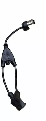 Light Socket Conversion Adapter With Extension Cord 2 In 1 30CM Long 3 Prong E26 • $14