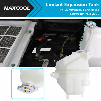 Overflow Coolant Expansion Tank For Mitsubishi L400 Delica Starwagon 1994-2005 • $41.09