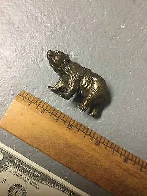 Vintage Small Metal Bear Poconos Souvenir • $30