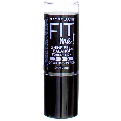 2 Pack Maybelline Fit Me Shine-Free + Balance Stick Foundation Porcelain 110... • $22.67