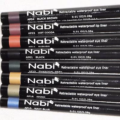 NABI Eyeliner Retractable Waterproof Eye Liner Makeup Choose Your Favorites New • $3.29