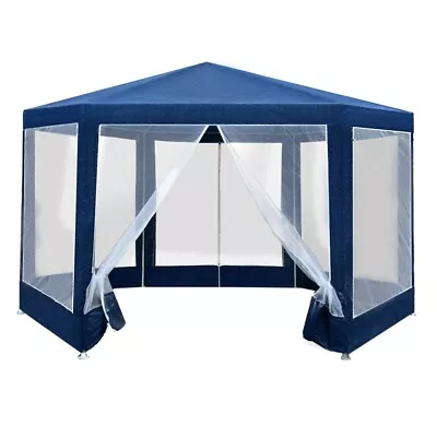 Instahut Gazebo?2x2m Marquee Wedding Party Tent Outdoor Camping Mesh Wall Canopy • $95.99