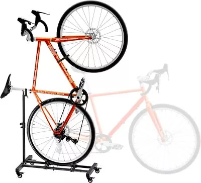 Vertical Bike Stand Freestanding Indoor Bike Storage Rack Upright Bike Holder • $43.20