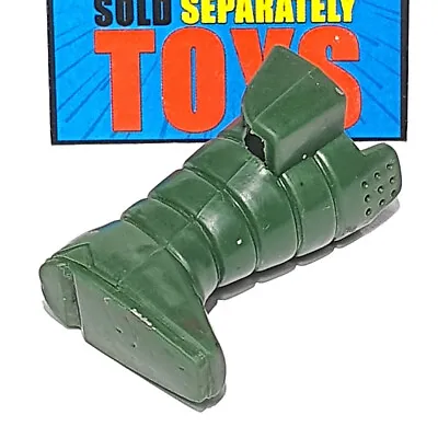 Vtg Spiral Zone Razorback RIGHT BOOT Original Tonka 1987 Green Weapon Accessory • $12.99