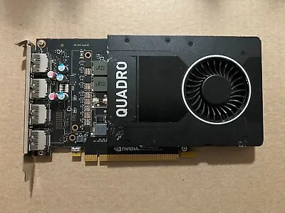 Nvidia Quadro P2000 5gb Gddr5 Quad Display Port Graphics Card Vb-1(10) • $158.99