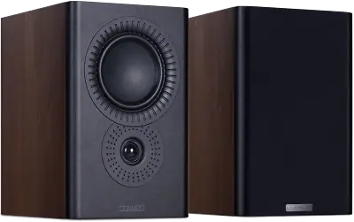 Mission LX-2 MKII Speakers - Pair Walnut Compact Bookshelf Loudspeakers • £229