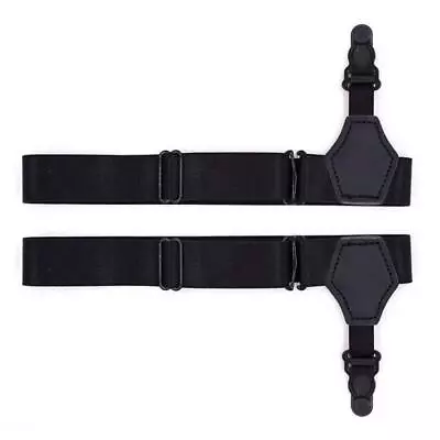 Adjustable Men Sock Single Duck-Mouth Garter Suspenders Braces Clip Belt Hold Up • $7.44