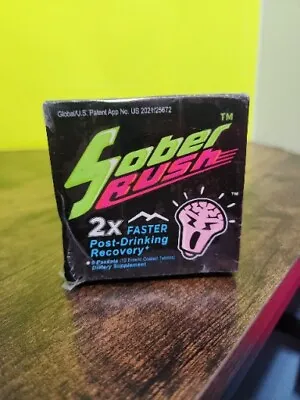 ✅ SOBER RUSH Morning Support Hangover Supplement 📦 Exp 11/2024 • $17.90