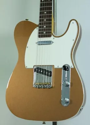 Fender JV Modified '60s Custom Telecaster Firemist Gold Electric Guitar New Case • $1773.72