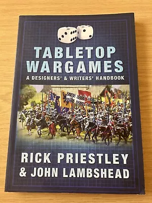 Tabletop Wargames Book By Rick Priestley  • £4.99