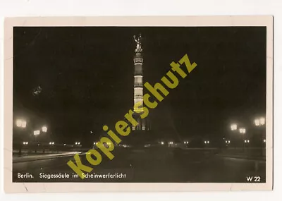 £0.87 • Buy Berlin Postcard Victory Column In The Headlight Postcard