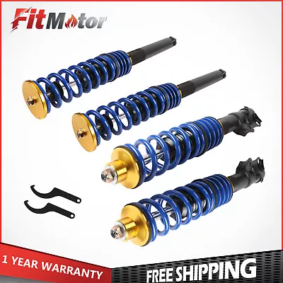 Kit(4) Adjustable Height Full Coilover Struts For Volkswagen Jetta Golf Cabrio • $179.79