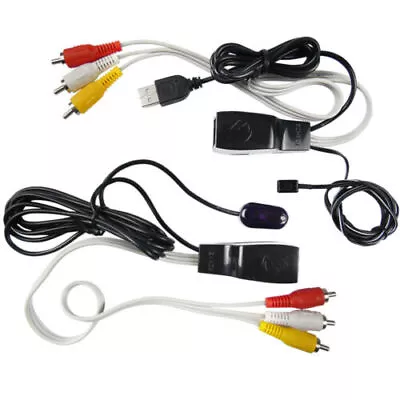 TV AV Audio Video Extender Over Cat5e/6 Ethernet Cable With IR Infrared Repeater • $19.99