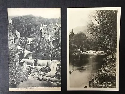 Lake District  Ambleside Two Postcards Early 1900's . Unused . • £2.80