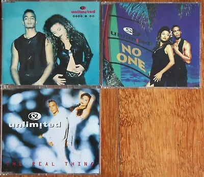 2 UNLIMITED 3 X Single Cd Collection Sale!! • £5