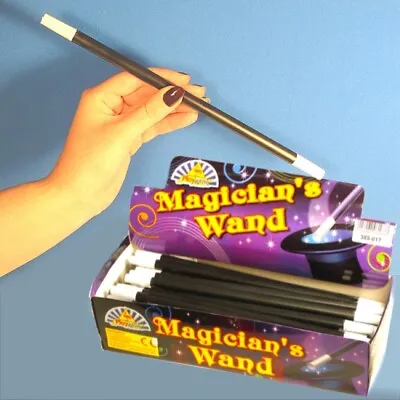 MAGIC WAND 26cm Party Bag Toy 10 Inch Gift Magician Wizard Witch Roleplay • £2.25