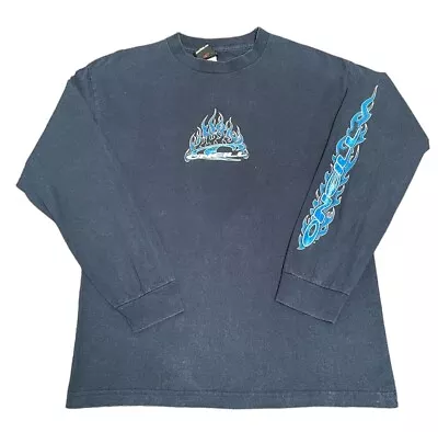 Vintage 90s O’Neil Flames Surf Surfing WSL Pipeline Long Sleeve T Shirt Size M • $20