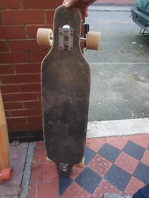 Garage Find Two Bare Feet  Longboard Used 42 Inches Long • £50