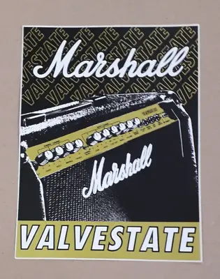Marshall Valvestate Sticker  Shiny - Mactac • $5.68