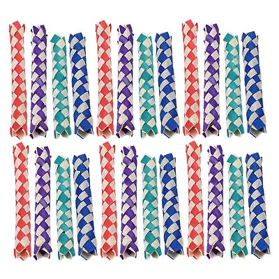 £7.33 • Buy 24PCS Bamboo Finger Traps Chinese Finger Trap Chinese Bamboo Weaving