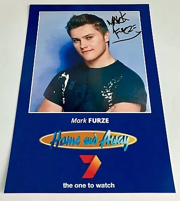 MARK FURZE *Ric Dalby* Signed HOME And AWAY Cast Fan Card NEW • £9.99