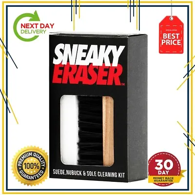 £9.49 • Buy Sneaky Eraser Stain Remover Suede Nubuck & Mid Sole Cleaning Kit Shoe Trainer UK