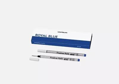 Montblanc Refill Fineliner Broad Royal Blue Pen Refill • $26.29