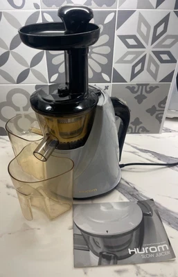 £140 • Buy Hurom Slow Juicer With Original Instruction Book. Low Speed Macerating Juicer