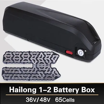 SSE-077 HaiLong Down Tube E-bike Electric Battery Box Case With Nickle Strip SDE • $52.11