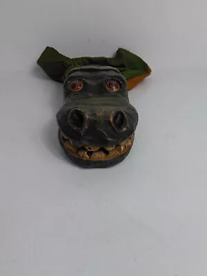 £247.99 • Buy Antique Wooden Puppet,punch And Judy Crocodile Toy Puppet.