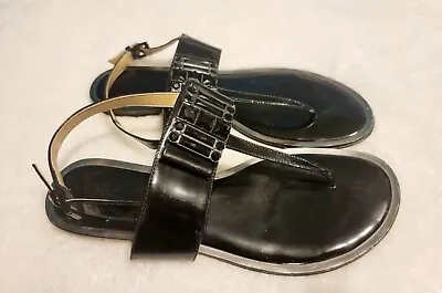 Michael Kors Black Sandals Shoes 8M 8 • $14