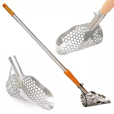 Sand Scoop Metal Detector Hunting Tool Scout Shovel Telescopic Travel Pole CooB • $59.95