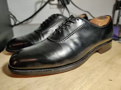 $22 • Buy Vintage Bostonian Oxford Leather Shoes Model 23218 Stress Relief Design  10.5 D