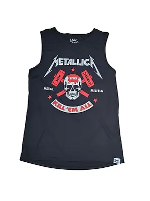 Metallica Kill Em All - Metal Militia - Mens Medium Tank Top - Over Much - Black • $29.99
