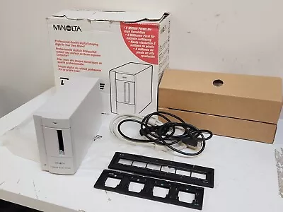 Minolta Dimage Scan Dual Model F-2400 35mm Digital Film Slide Scanner NOS In Box • $177.99