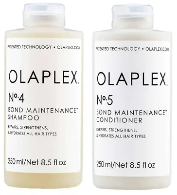 Olaplex No 4 & No 5 Bond Maintenance Shampoo  & Conditioner Duo 250ml • $79.90